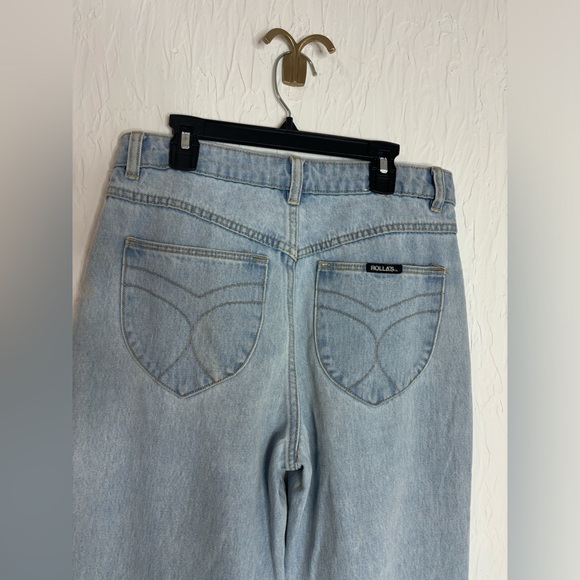ROLLA’S Classic Straight High Rise Regular Fit Jeans Size 28 - Picture 9 of 12